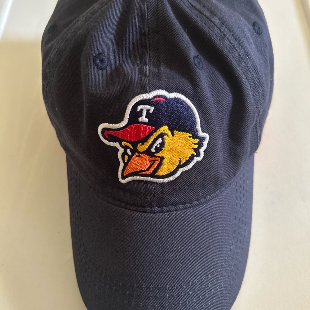 MiLB Toledo Mud Hens OC Sports Adjustable Strap Back Cap Hat OSFM Navy Blue